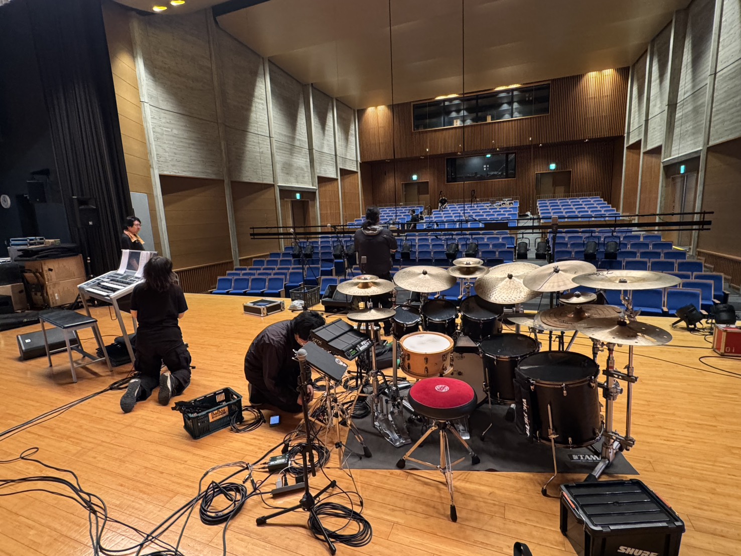 今日は 一宮市木曽川文化会館でヴァリエレさんのコンサート♪
